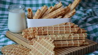 Вафли родом из детства