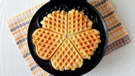 вафли с апельсиновым кремом