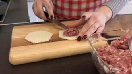 вафли с фаршем — ленивые беляши