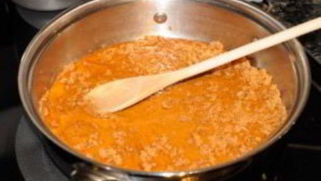 вафли с карамелью