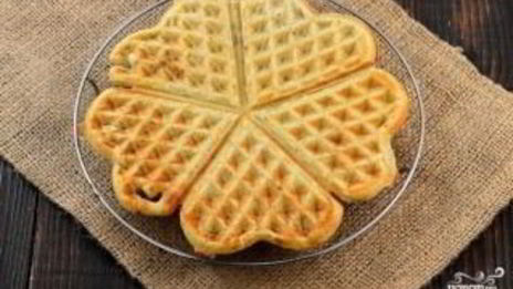 вафли с халвой