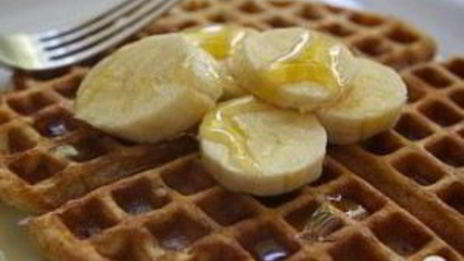 вафли с коричневым маслом