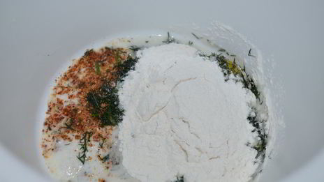 вафли с сыром и помидором