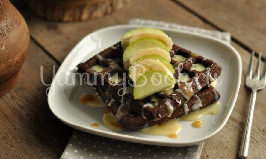 Рецепт вафли шоколадные