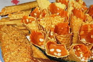 Вафли со сгущенкой