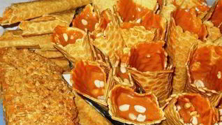 Вафли со сгущенкой