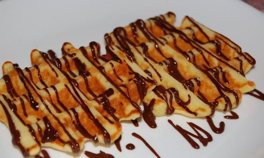 Рецепт вафли творожные