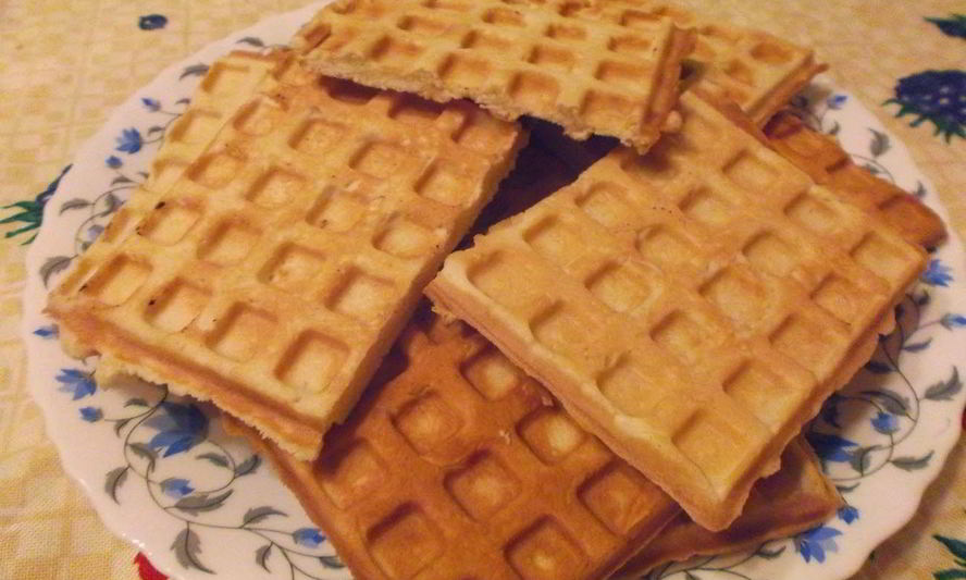 Рецепт вафли в советской вафельнице
