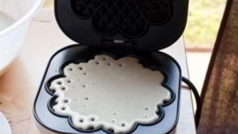 вафли в электровафельнице