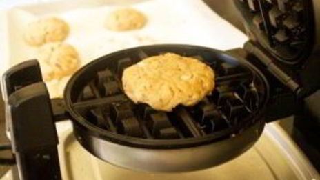 венские вафли в вафельнице