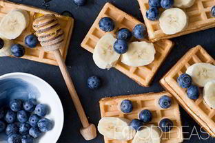 Венские вафли в электровафельнице