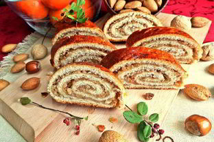 Венгерский ореховый рулет