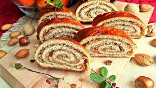 Венгерский ореховый рулет