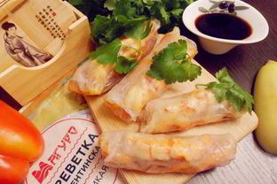 Вьетнамские конвертики с креветками