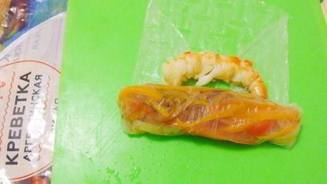 вьетнамские конвертики с креветками