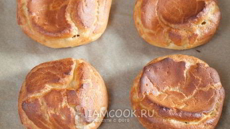 большие эклеры с фруктами