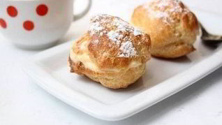 Домашние эклеры с ванильным кремом