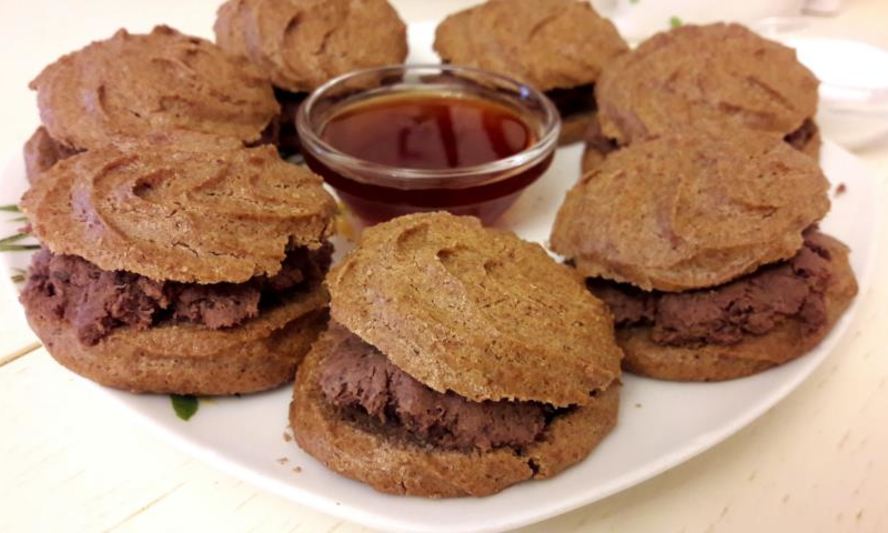 Рецепт гречневые профитроли с паштетом из дичи