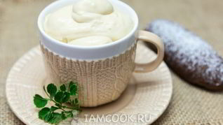 Карамельный крем для эклеров