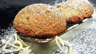 Новогодние профитроли-крамбл