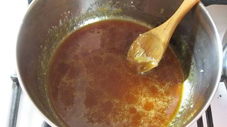 новогодние профитроли-крамбл