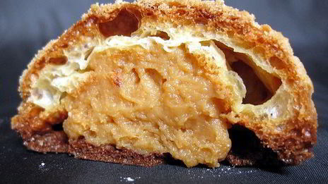 новогодние профитроли-крамбл