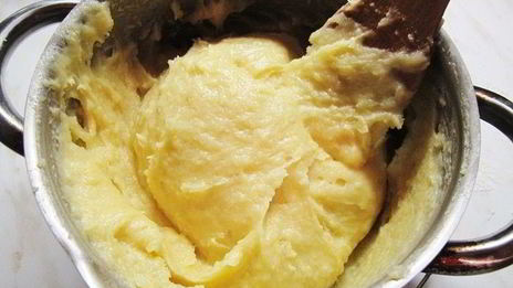 профитроли с кракелином