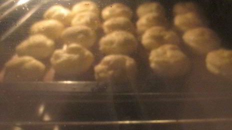 профитроли с кракелином