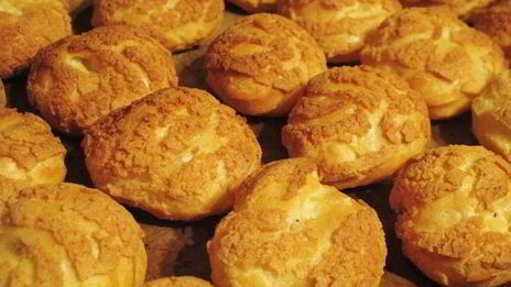 профитроли с кракелином