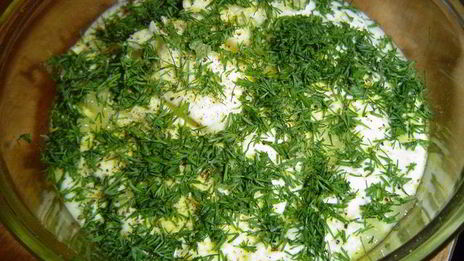 профитроли с красной рыбой