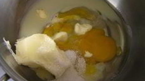 профитроли с лимонным кремом