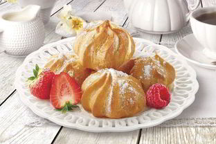 Профитроли с нежным кремом