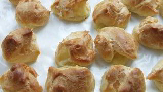 Профитроли с сыром