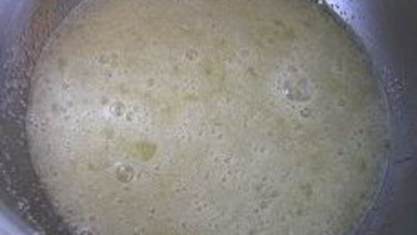 шоколадно-апельсиновый торт с профитролями