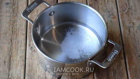 торт из профитролей со сметанным кремом