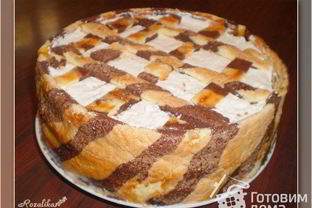 Торт из эклеров