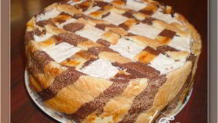 Торт из эклеров