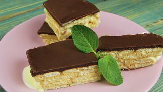 Торт-эклер без выпечки