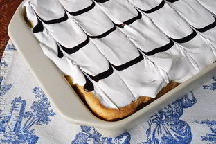 Торт эклер со взбитыми сливками