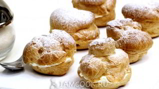 Творожные профитроли