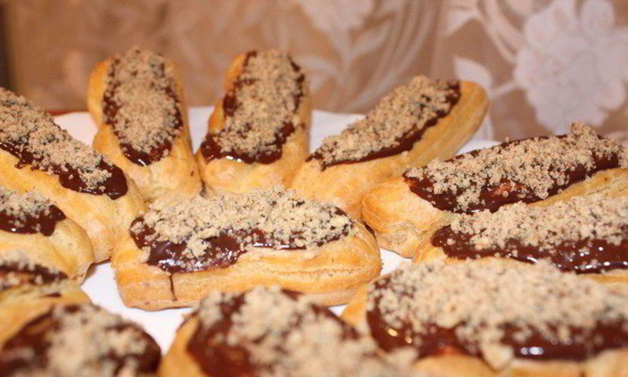 Рецепт эклеры, они же заварные пирожные