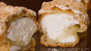 Эклеры с белковым кремом