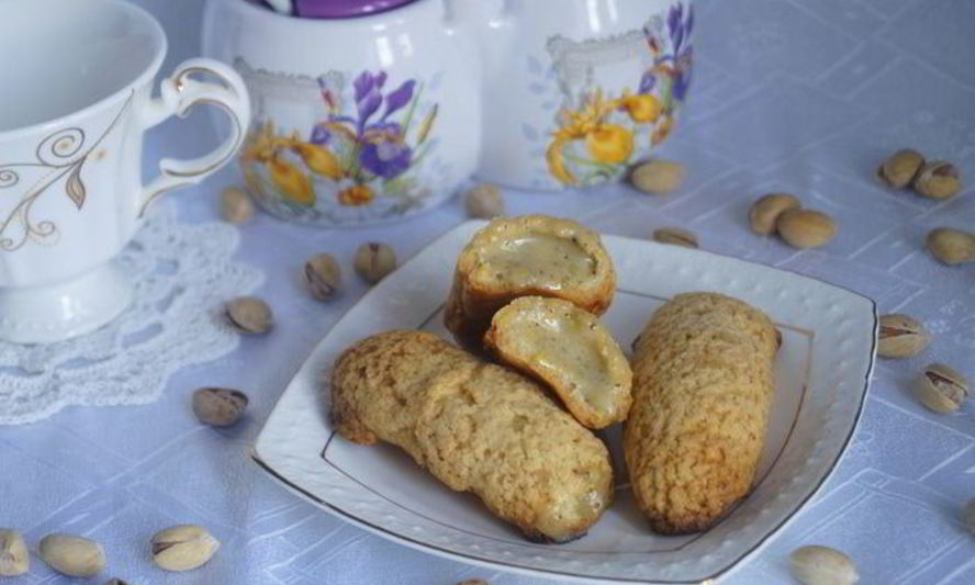 Рецепт эклеры с фисташковым кремом