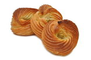 Эклеры с кремом из ветчины