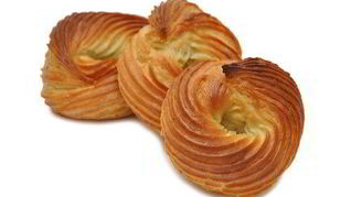 Эклеры с кремом из ветчины