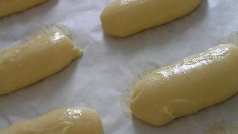 эклеры с лимонным заварным кремом