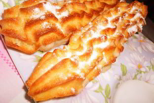 Эклеры с ореховым кремом