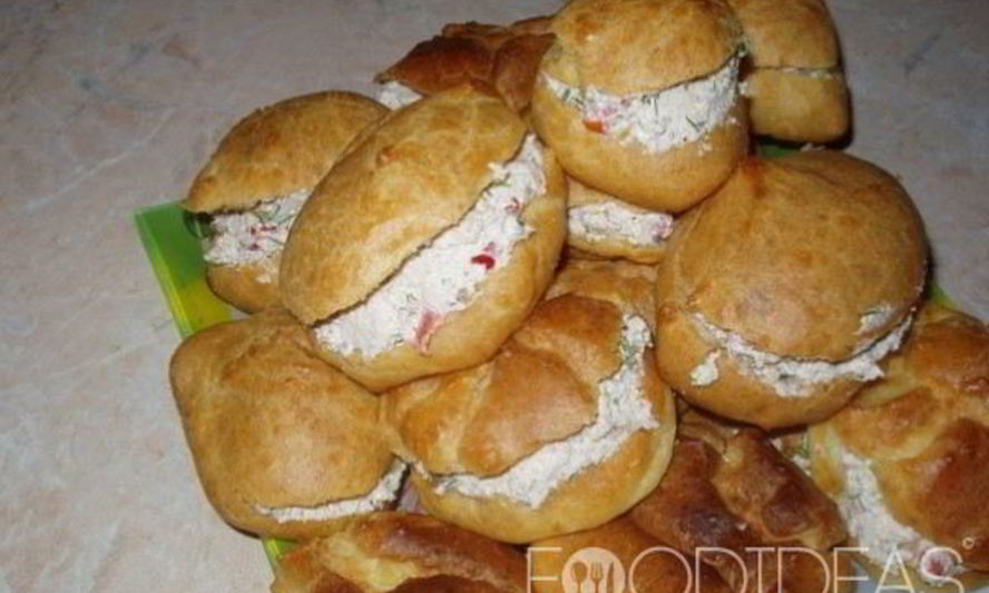 Рецепт эклеры с творожной начинкой