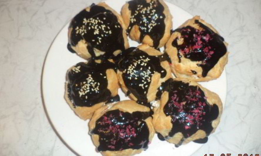 Рецепт эклеры с творожным кремом