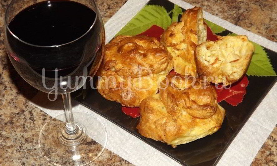 Рецепт закусочные профитроли